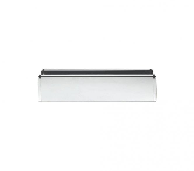 Eurospec SWE1050 Weatherproof Letterbox Set - Polished Stainless Steel