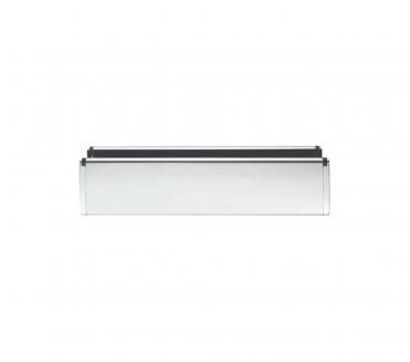 Eurospec SWE1050 Weatherproof Letterbox Set - Polished Stainless Steel