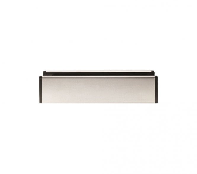 Eurospec SWE1050 Weatherproof Letterbox Set - Satin Stainless Steel