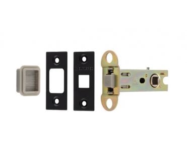 Eurospec TLM5030 Magnetic Tubular Mortice Latch - Matt Black