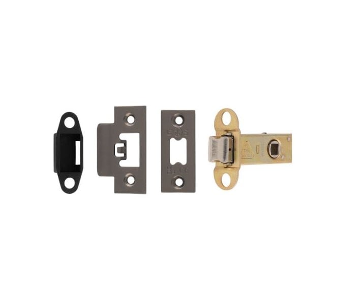 Eurospec TLS Heavy Sprung Tubular Mortice Latches - Matt Bronze