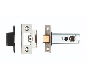 Eurospec TLS8030 Tubular Mortice Latch (Heavy Sprung) - Polished Nickel