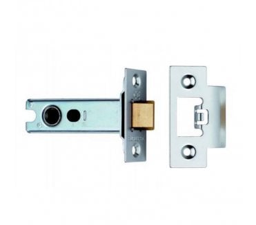 Eurospec TLS8030 Tubular Mortice Latch (Heavy Sprung) - Satin Chrome