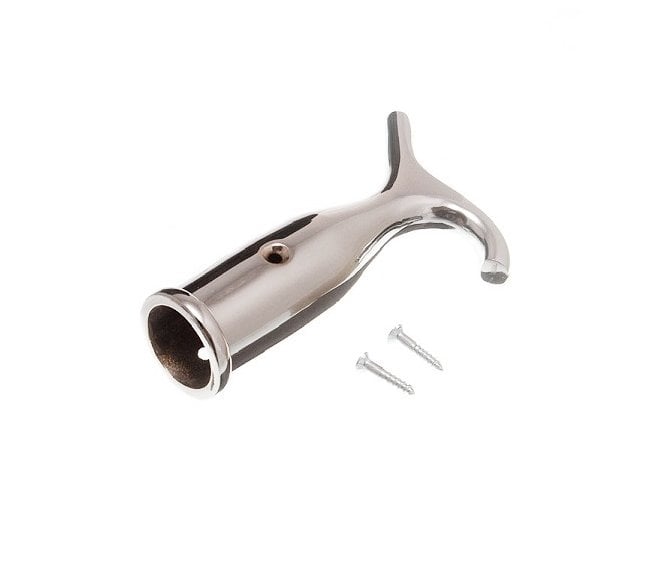 Excel 3329 Pole Hook for Fanlight Windows - Polished Chrome