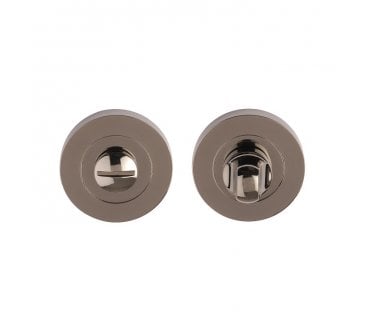 Excel Hardware 3542 Bathroom Turn & Release - Black Nickel