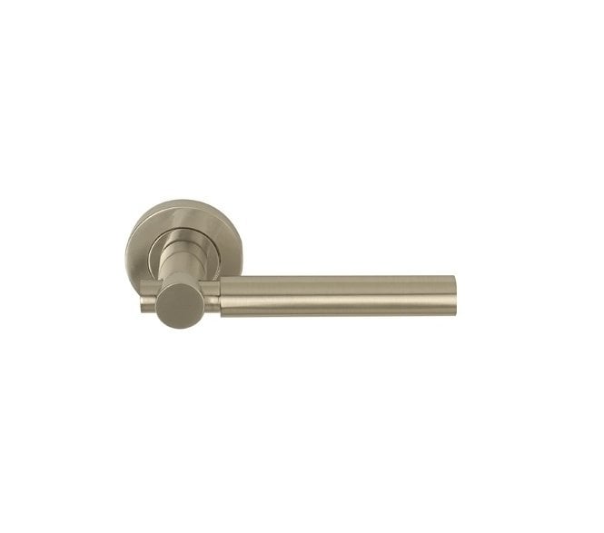 Excel Hardware 3610 Astro Door Handle On Rose - Satin Nickel