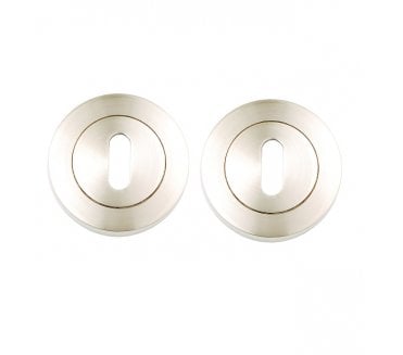Excel Hardware 3611 Keyhole Escutcheons (Pair)  - Satin Nickel