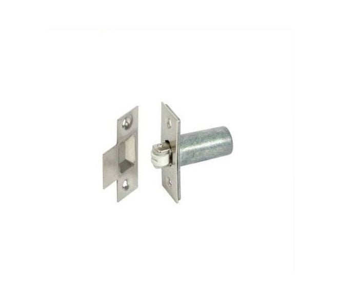 Excel Hardware Adjustable Mortice Roller Catch - Nickel Plated