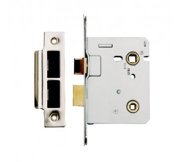 Excel Hardware Easy Reverse Bathroom Mortice Lock - Satin Satin Stainless