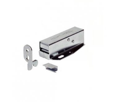Excel Hardware Touch Latch For Loft Traps - Bright Zinc Plated