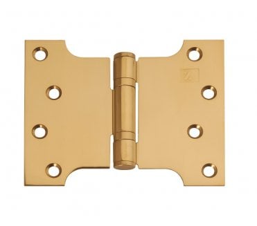Excel XL972 Ball Bearing Parliament Hinges - 102x127mm (Pair) - PVD Brass