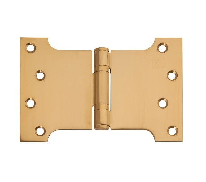 Excel XL979 Ball Bearing Parliament Hinges - 102x152mm (Pair) - PVD Brass