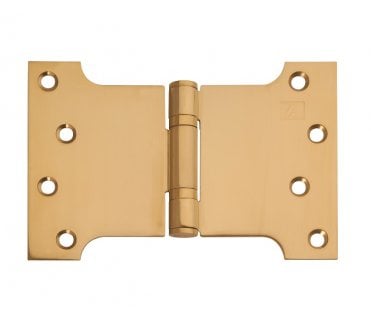 Excel XL979 Ball Bearing Parliament Hinges - 102x152mm (Pair) - PVD Brass