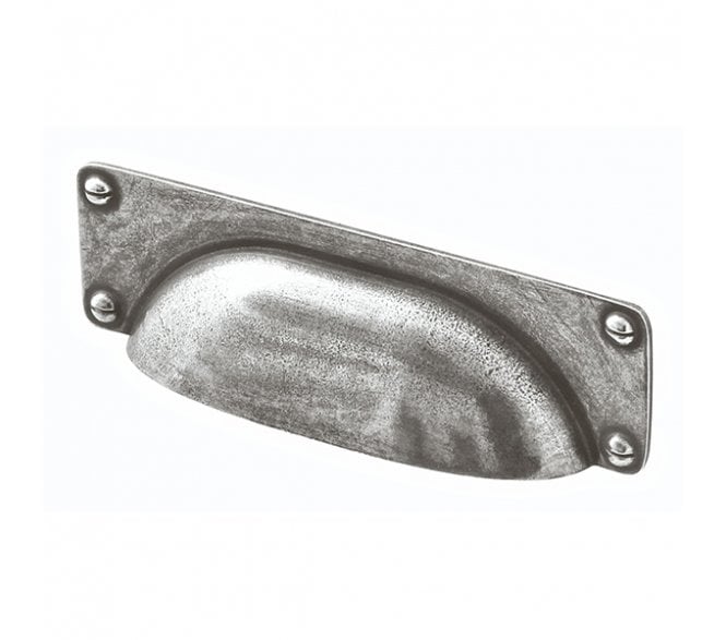 Finesse Design FD504 Dalton Cabinet Cup Pull - Pewter