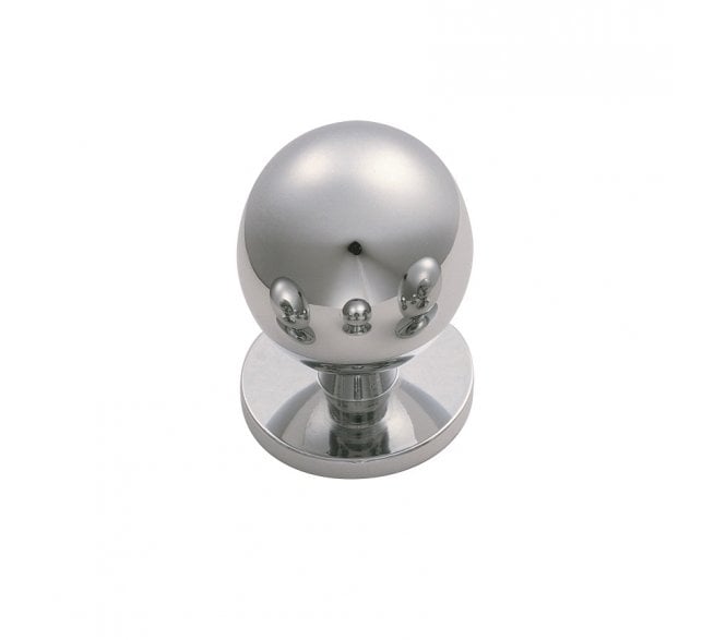 Fingertip Design CH6 Ball Cabinet Knob (25mm) - Polished Chrome