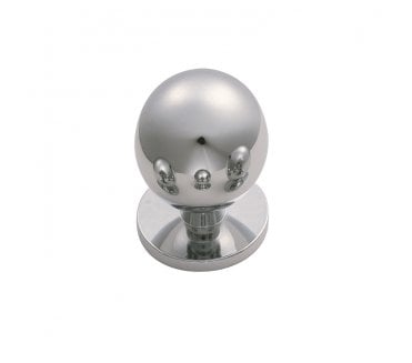 Fingertip Design CH6 Ball Cabinet Knob (25mm) - Polished Chrome