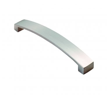 Fingertip Design FTD3160 Curva Bow Cabinet Pulls - Satin Nickel