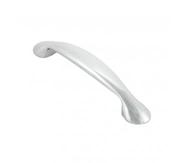 Fingertip Design FTD343 Platypus Bow Cabinet Handle 128mm - Polished Chrome