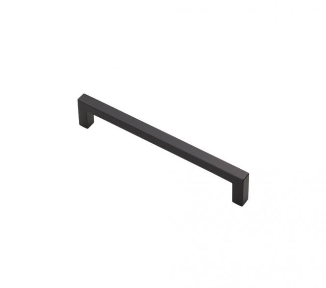 Fingertip Design FTD401 Slimline Square Bar Cabinet Pull Handles - Matt Black