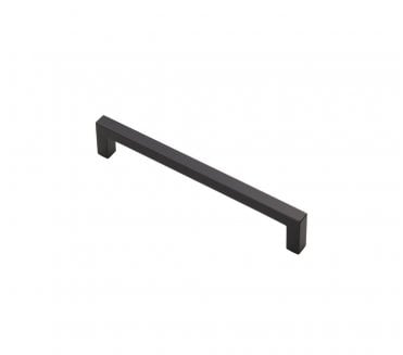 Fingertip Design FTD401 Slimline Square Bar Cabinet Pull Handles - Matt Black