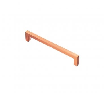 Fingertip Design FTD401 Slimline Square Bar Cabinet Pull Handles - Satin Copper