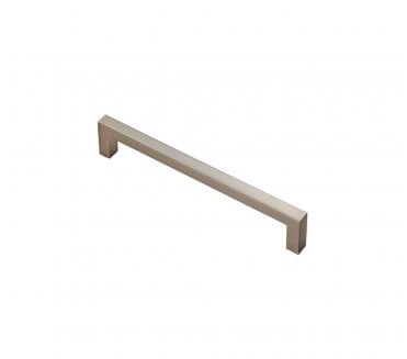 Fingertip Design FTD401 Slimline Square Bar Cabinet Pull Handles - Satin Nickel