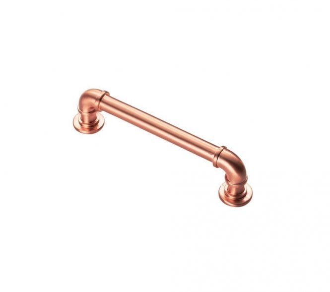 Fingertip Design FTD402 Pipe Cabinet Handles - Satin Copper