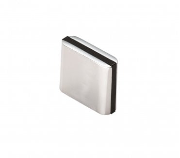 Fingertip Design FTD429 Harris Cabinet Knob - Polished Chrome/Black