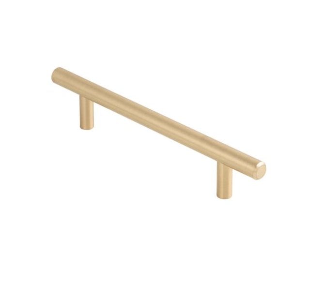 Fingertip Design FTD445 T-Bar Cabinet Pulls - Satin Brass