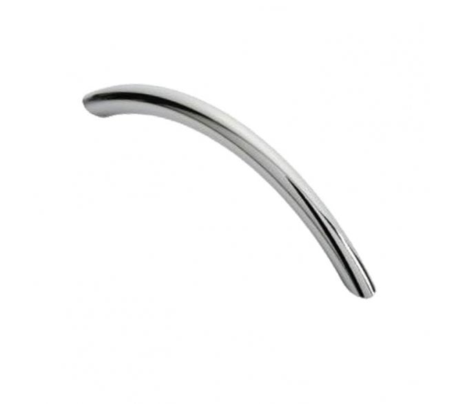 Fingertip Design FTD450 Sleek Bow Cabinet Pull - Polished Chrome