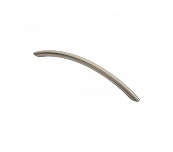 Fingertip Design FTD450 Sleek Bow Cabinet Pulls - Satin Nickel