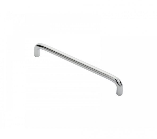 Fingertip Design FTD460 D-Shaped Cabinet Pull Handle 160mm - Polished Chrome