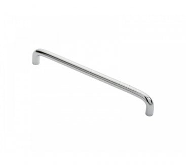 Fingertip Design FTD460 D-Shaped Cabinet Pull Handle 192mm - Polished Chrome