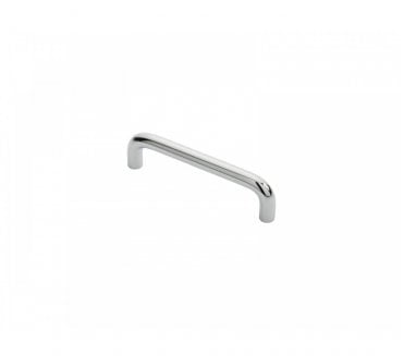 Fingertip Design FTD460 D-Shaped Cabinet Pull Handle 96mm - Polished Chrome