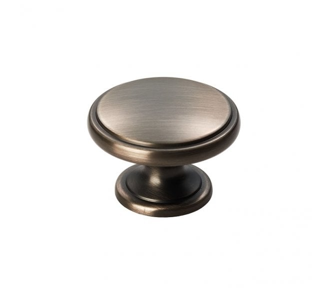 Fingertip Design FTD524 Oxford Cabinet Knobs - Gun Metal Effect