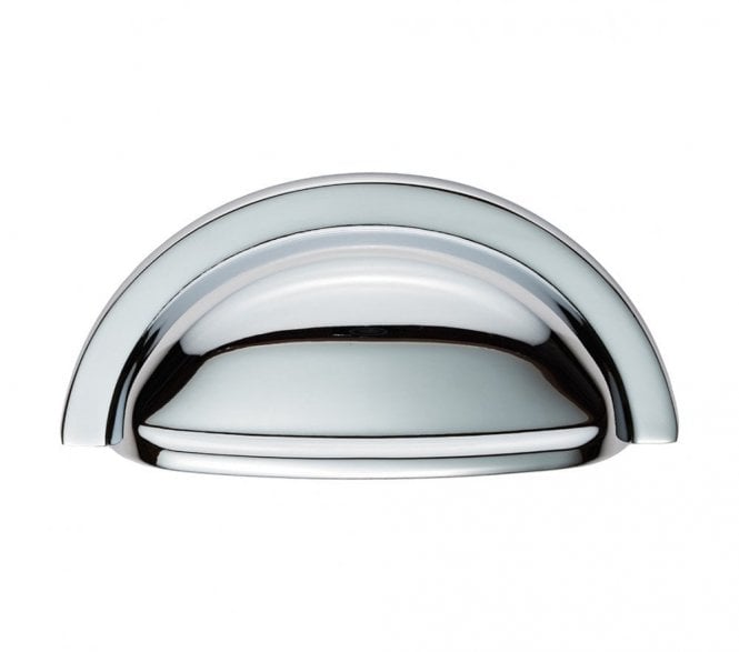 Fingertip Design FTD558 Oxford Drawer Cup Pull - Polished Chrome