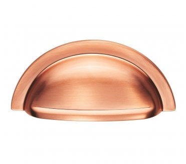 Fingertip Design FTD558 Oxford Drawer Cup Pull - Satin Copper