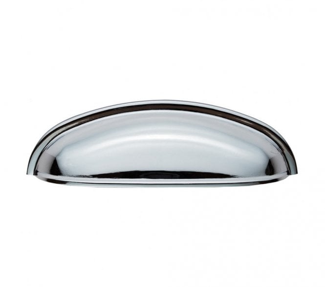 Fingertip Design FTD559 Classic Cup Cabinet Drawer Pull 125mm - Polished Chrome