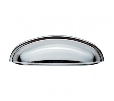 Fingertip Design FTD559 Classic Cup Cabinet Drawer Pull 125mm - Polished Chrome