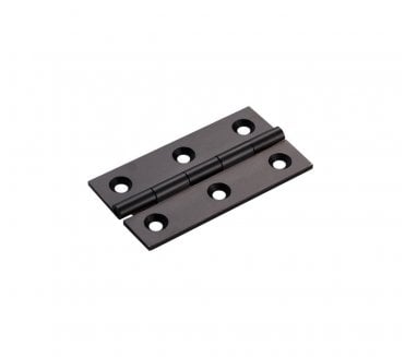 Fingertip Design FTD800 64x35mm Cabinet Hinges (Pair) - Matt Black