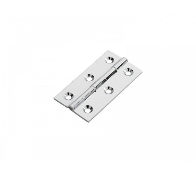 Fingertip Design FTD800 64x35mm Cabinet Hinges (Pair) - Polished Chrome