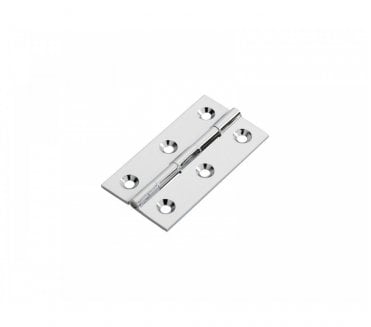 Fingertip Design FTD800 64x35mm Cabinet Hinges (Pair) - Polished Chrome
