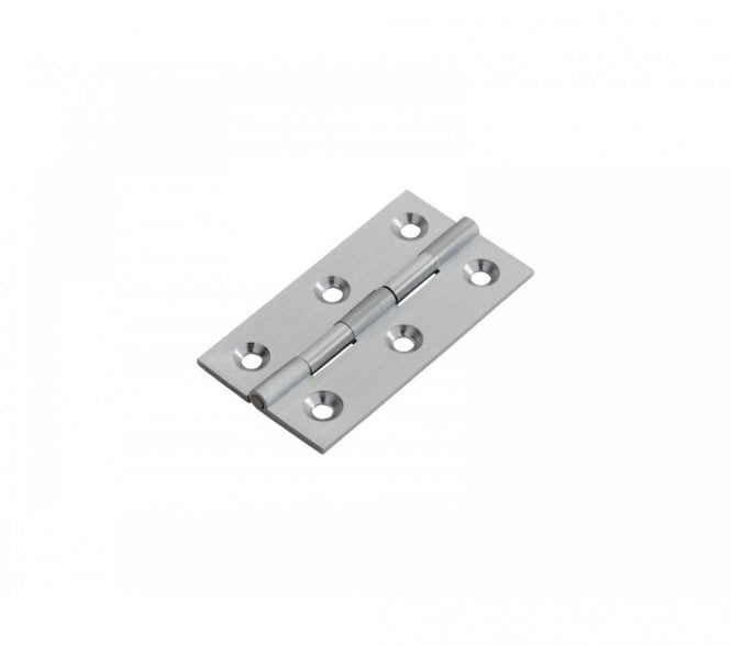 Fingertip Design FTD800 64x35mm Cabinet Hinges (Pair) - Satin Chrome