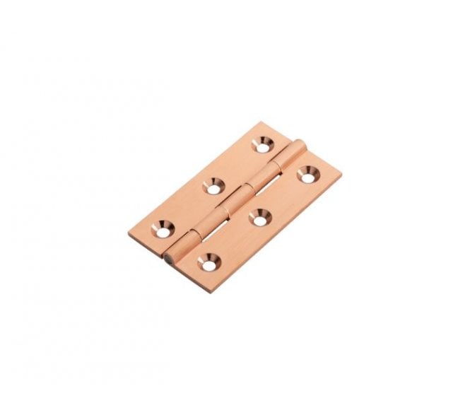 Fingertip Design FTD800 64x35mm Cabinet Hinges (Pair) - Satin Copper