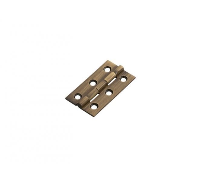 Fingertip Design FTD800C 50x28mm  Cabinet Hinges (Pair) - Antique Brass