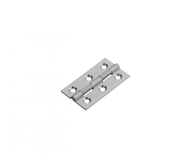 Fingertip Design FTD800C 50x28mm  Cabinet Hinges (Pair) - Satin Chrome