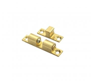 Fingertip Design FTD815C Double Ball Roller Catch - Brass