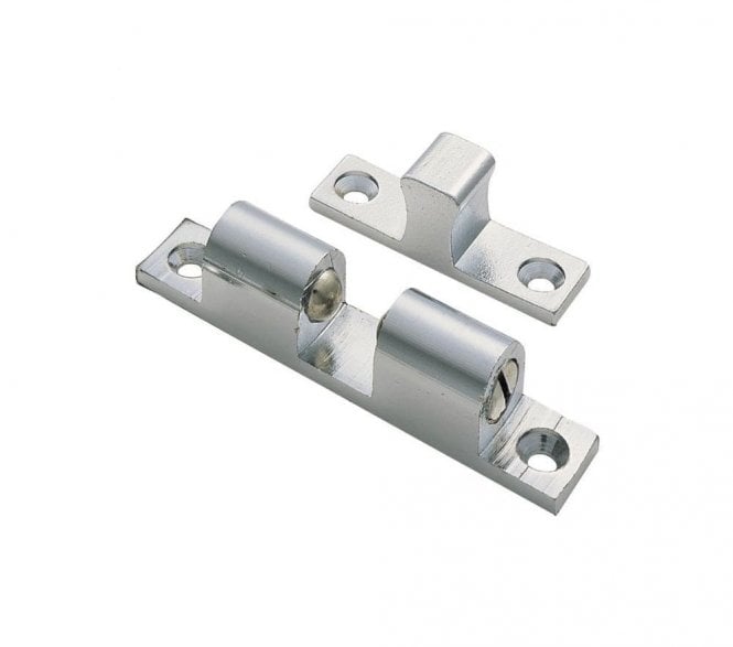 Fingertip Design FTD815C Double Ball Roller Catch - Satin Chrome