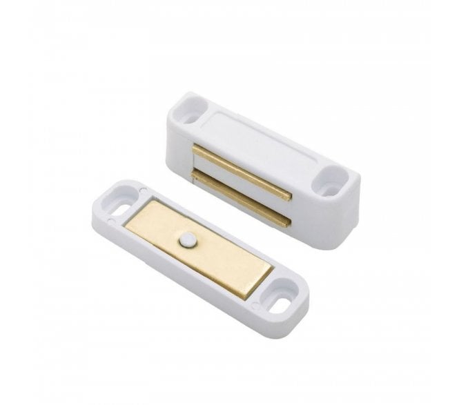 Fingertip Design FTD835 Heavy Duty White Magnetic Catch (4kg Pull)