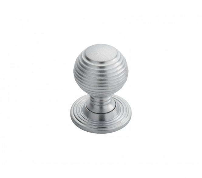 Fingertip Design M1005 Beehive Cabinet Knob - 35mm - Satin Chrome